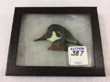 Wood Duck Pin by Bud Hinck