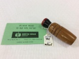 Green Head Duck Call w/ Literature Card