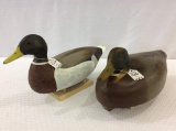 Lot of 2 Unknown Decoys