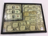 Group of Paper Money Including 15-One Dollar