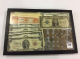 Group of Coins & Paper Currency Including