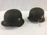 Pair of Unknown German Military Hats