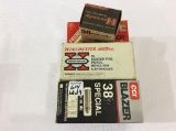 Lot of 9 Boxes of Ammo Including