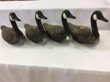 Lot of 4 Ariduk General Fiber Goose Decoys