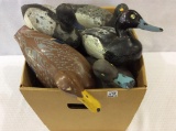 Lg. Group of 10 Various Decoys Including