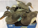 Group of Approx. 12 Plastic Victor Decoys