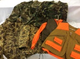 Group of Camo-Hunting Jackets & Vests-