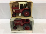 Lot of 2 Ertl International 1/16th Scale Tractors-