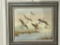Framed Duck Painted Signed C. Carson