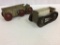 Lot of 2 Wind Up Toy Tractors Including Marx