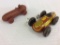 Lot of 2 Toy Race Cars Including