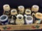 Lot of 10 Various Decorated Steins Including