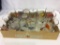 Lot of 18 Various Beer Glasses Including