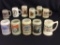 Lot of 11 Various Beer Mugs/Steins Including