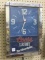 Coors Light Lighted Clock-(Works)