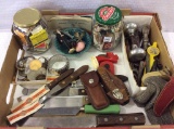 Box w/ Various Trinkets Including