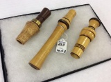 Lot of 3 Very Nice Calls by Carl Savage Including