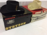 Lot of 2 Men's Stetson Rancher Hats-10X Beaver w/