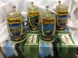 Lot of 4 Michelob PGA Tour Steries Steins