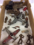 Group of Mostly Iron Toys Including