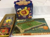 Lot of 3 Including Tudor Electric Football Game