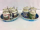 Lot of 10 Including 10 Various Beer Steins