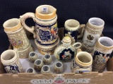 Group of Germany, Gertz & Other Decorated Steins