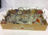 Lot of 18 Various Beer Glasses Including