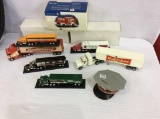 Lot of 8 Including Sm. Budweiser Hat Bank,