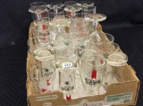 Group of Various 28 Michelob Glasses