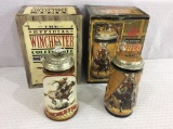 Lot of 2-Winchester Steins in Boxes