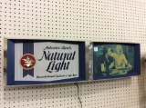 Lighted Anheuser Busch Sign