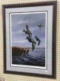 Framed-Signed & Numbered Duck Print