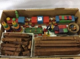 Group of Wood Toys Including Strombecker