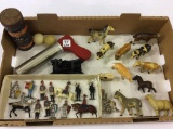 Group of Miniature Toys Including Various Toy