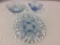 Lot of 3 Blue Caprice Glass Pieces  Including