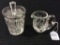 Lot of 2 Including Signed Waterford Crystal Cream