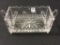 Crystal Double Handle Rectangle Serving Dish