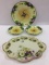 Nippon Hand Painted Plate Set