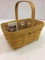 Longaberger 2002 Basket w/ Divided