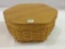 12 Inch Longaberger Genrations Basket w/