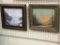 Lot of 2 Sm. Framed Oil on Canvas Paintings