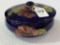 Moorcroft  Decorated Covered  Dish w/ Lid