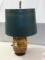 Roseville Luffa Pottery Lamp w/ Shade