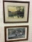 Lot of 2 Framed Pieces Including