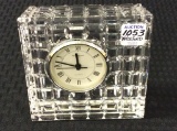 Waterford Crystal Clock (Approx. 5 1/2 Inches