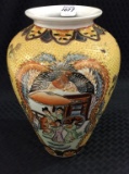 Oriental Vase w/ Geisha Girls