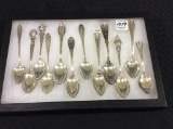 Lot of 12 Sterling Silver Spoons