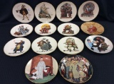 Lot of 14 Gorham China Norman Rockwell