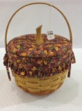 1995 Longaberger Pumpkin Basket w/